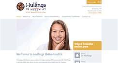 Desktop Screenshot of hullingsortho.com